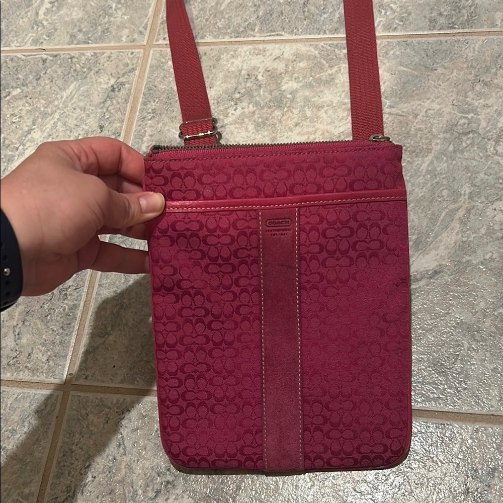 Coach Pink Leatherware Bag